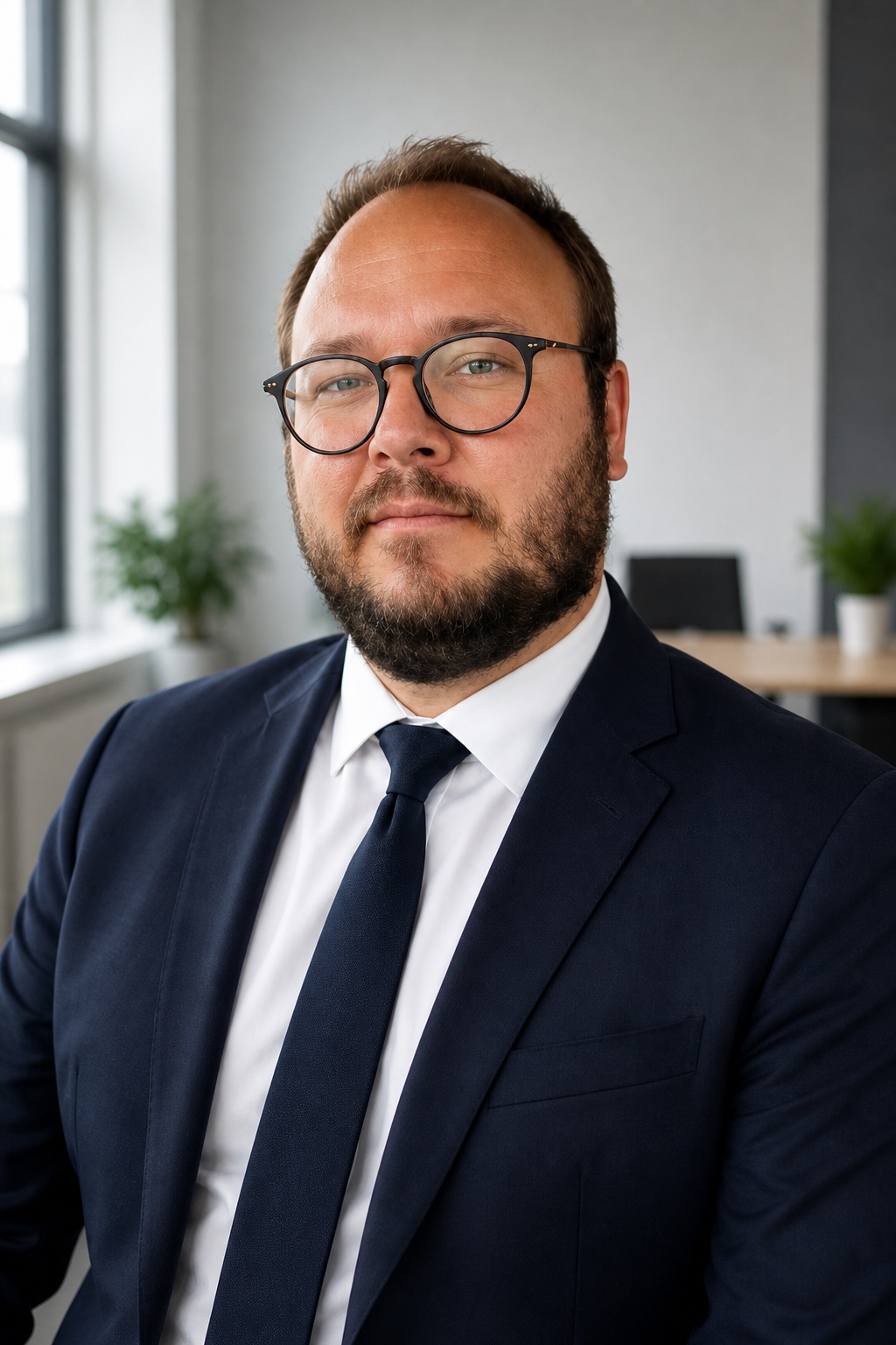 Peter Hauer, Technische Beratung der Magulan Group, mit Brille im dunklen Sakko